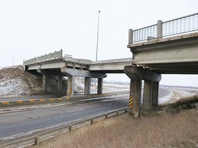 The province is closing in on fixing the overpass on the west side of town. (supplied photo)