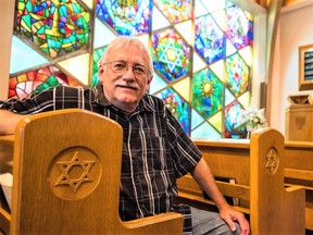 Norm Weddum, president of the Sons of Jacob Synagogue, says he is looking to boost membership in the Belleville's only synagogue. ALEX FILIPE
