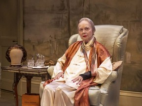 Martha Henry as A in Edward Albee's Three Tall Women. (V. Tony Hauser photo)