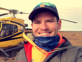 Adam Kirkwood, a Laurentian University PhD student in the Boreal Ecology program at the Vale Living With Lakes Centre, is studying the way climate change is altering the activity, composition and abundance of microbial communities in the Hudson Bay lowlands. SUBMITTED PHOTO