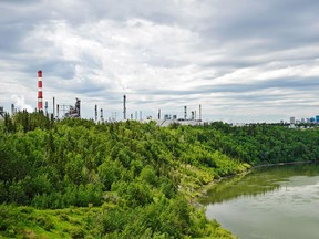 Imperial Oil's latest project at its Strathcona Refinery will leverage hydrogen produced with carbon capture and storage technology to help Canada meet low-carbon fuel standards. A final investment decision has not yet been made. Photo Supplied