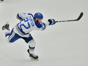 Jack Thompson of the Sudbury Wolves.