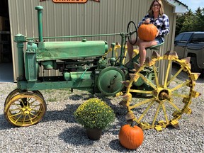 Jessica Durka’s ongoing fundraising efforts on behalf of the Juravinski Cancer Centre in Hamilton kick off this year Sept. 1 with the online auction of fall-themed “porch packages.” On-site sales of pumpkins and other decorative items begin at the VanGoethem farm on the south side of Waterford Sept. 18. – Monte Sonnenberg