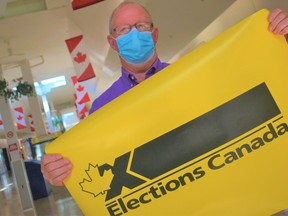 Quinte residents can vote early at Elections Canada offices in Belleville and Quinte West to avoid long line-ups at polling stations on election day Sept. 20, says Doug Geen, assistant returning officer. DEREK BALDWIN