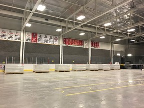 Last week, town staff and community volunteers dismantled the mass immunization Hockey Hub model at the P&H Centre. Parks, Recreation and Culture staff will be preparing the arena floor for ice installation beginning approximately Sept. 13, with the first ice use expected to be Sept. 27.
