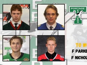 Some new faces are in the Portage Terriers' lineup. (supplied photo)