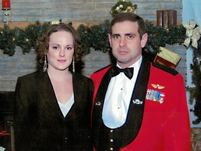 Jocelyn Girouard-Ranger became the first Project Hero recipient in the Canadian college system when she enrolled at Algonquin College’s Pembroke Campus after her father, Chief Warrant Officer Robert Girouard, was killed while serving in Afghanistan in 2006.  Project Hero provides free tuition to the children of Canadian soldiers killed during military missions. This is Jocelyn and her father shortly before his death.