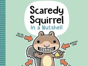 Scaredy Squirrel in a Nutshell book cover.