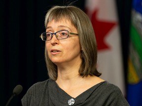 Alberta's chief medical officer of health Dr. Deena Hinshaw. IAN KUCERAK /Postmedia
