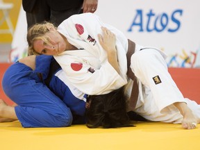 Visually impaired judoka Priscilla Gagne of Sarnia, Ont., is a two-time Paralympian. (CNW Group/Canadian Paralympic Committee File Photo)