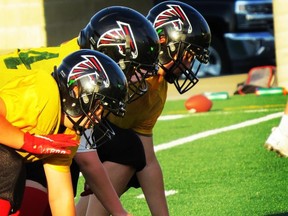 The Fort Falcons football teams will be hosting their fourth annual Tackle Hunger event in support of the local food bank this week. Photo Supplied via Facebook.