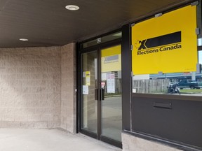 The Owen Sound federal election returning office at 820 10th St. W.