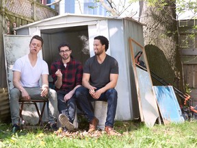 The JNT Comedy Tour will stop in Banff on August 31 at the Rose & Crown. (Left to right) Andrew Packer, Jacob Balshin, and Che Durena. Photo submitted.