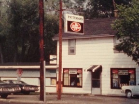 Patterson’s Snack Bar pictured about 1975 was a popular local eatery located on Highway 7 where Jack’s Fish and Chip Restaurant is today. The property has a very unique history in the community, claiming at least two firsts in the growth of the village.