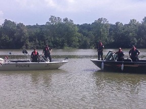 Officers from County of Brant OPP and Six Nations Police conducted a marine patrol over the weekend of August 28 and 29 on the Grand River from Brant to Six Nations.