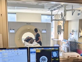 Brantford General Hospital currently completes 43,000 CT scans each year. Fundraising is underway to purchase a second CT scanner.