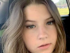 Olivia Gibson, 13, left her home overnight on Tuesday, Aug. 24 and is believed to be in the Kingston area. (SUBMITTED PHOTO)