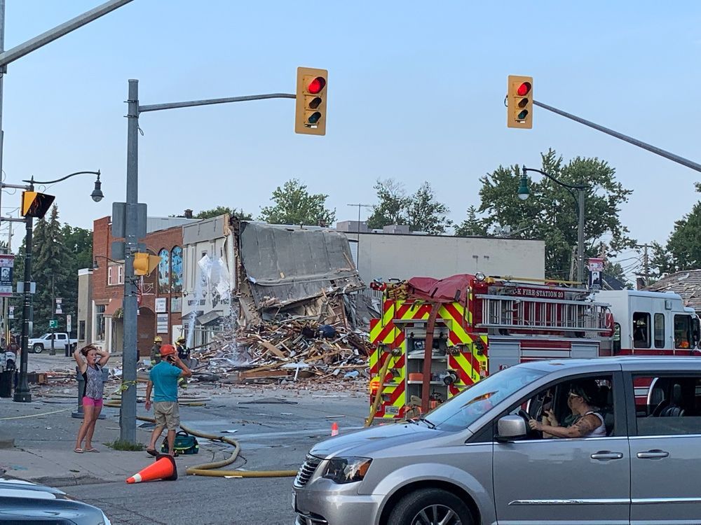 Blast rocks downtown Wheatley in wake of toxicgas leaks Chatham