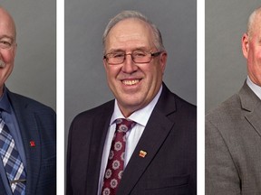Keith Currie, Rejean Pommainville and Brent Royce have been directors with the Ontario Federation of Agriculture. Royce has represented Huron and Perth counties. Submitted