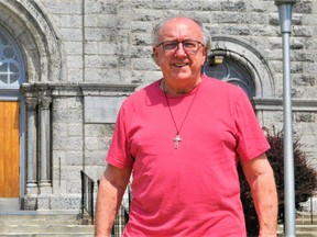 Fr. Thomas Riopelle was recently named as priest of Cornwall's St. Columban parish. Photo taken on Friday August 13, 2021 in Cornwall, Ont. Francis Racine/Cornwall Standard-Freeholder/Postmedia Network