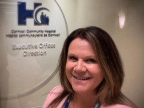 The Cornwall Community Hospital's newly hired vice-president of patient services and chief nursing officer, Linda Gravel. Handout/Cornwall Standard-Freeholder/Postmedia Network
