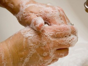 Washing your hands thoroughly for 20 seconds can help get rid of pathogens that spread COVID-19. POSTMEDIA NETWORK