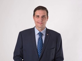 Battle River-Crowfoot election candidate and current MP Damien Kurek. Kurek photo