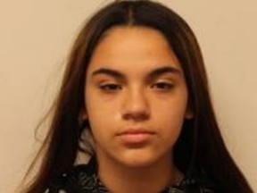 Kingston Police are asking for help in locating missing girl Mya Hartwick.