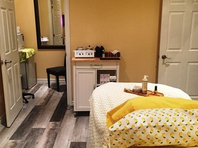 A relaxed and cozy setting awaits clients of Eminence Registered Massage Therapy in Gananoque. Services include massage therapy, esthetics, energy work and shiatsu.  
Supplied by Beth Dunkinson