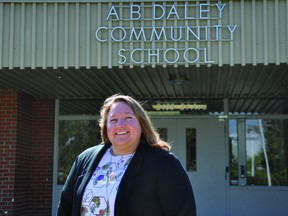 Charlee Mappin is the new principal of A.B. Daley Community School. STEPHEN TIPPER