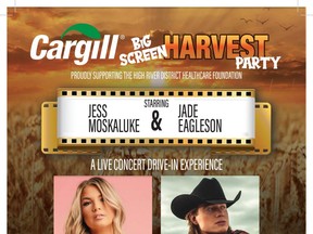 2021 Cargill Big Screen Harvest Party is taking place Oct. 2.