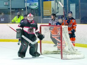 Goalie Gavin Disano, a Sault Ste. Marie product, will be returning to the Blind River Beavers of the NOJHL for a second season. BOB DAVIES/SAULT THIS WEEK