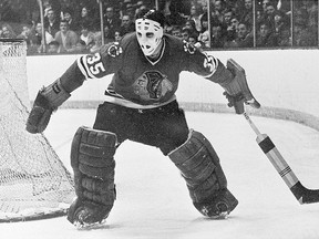 Legendary Chicago Blackhawks goalie Tony Esposito, a humble kid from the Sault's west end.