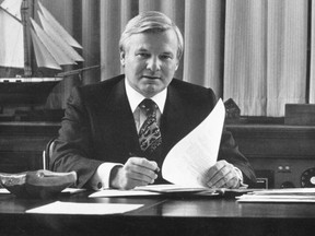 Former Premier Bill Davis POSTMEDIA NETWORK