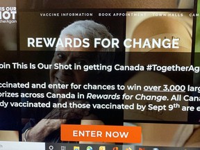 Rewards for Change, led by a consortium of businesses and organizations from across the province, are offering incentives to get more people vaccinated.