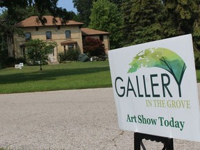 Gallery in the Grove, located upstairs at the Bright's Grove Library, reopened to the public this week following the easing of pandemic restrictions.