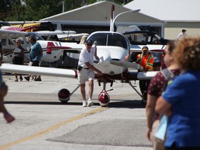 Pilot at Sarnia Airport