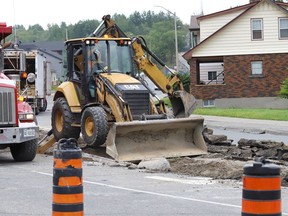 Roadwork near the Lloyd Street hill and Keziah Crescent  in Sudbury, Ont. will continue until August 20, 2021. Detours will direct traffic via Brady Street. Expect delays. John Lappa/Sudbury Star/Postmedia Network