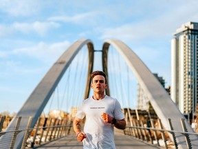 Skylar Roth-MacDonald started his journey on June 1 in Victoria, BC with the goal of running across Canada in 150 days or less. He plans to cross the finish line in St. John's, NL nearing the end of October. Supplied