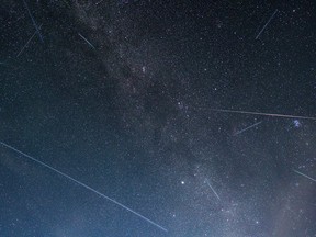 The night sky over Burwash was a sight to behold earlier this month. This photo showing the Perseid meteor shower was captured at 4:39 a.m. on Aug. 13. The meteors are called the Perseids because the point from which they appear to hail lies in the constellation Perseus. Gary Lachapelle