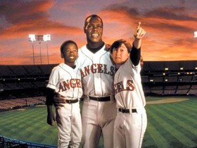 On Sept. 2, Northern Screams has partnered with the Capreol Community Action Network to host a free community outdoor movie night featuring Angels in the Outfield on a giant 25-foot video screen on the ball field at Centennial Park. From the left area Milton Davis Jr., Danny Glover and Joseph Gordon-Levitt.