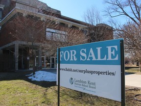 The former SCITS building on Wellington Street in Sarnia, in file photograph from March. File photo/Postmedia Network