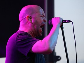 Finger Eleven frontman Scott Anderson is seen here performing at Rock On The River in Timmins on July 29, 2017.

FILE/ANDREW AUTIO/The Daily Press