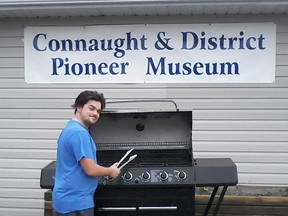 Simon Grech, this summer's assistant administrator at the Connaught & District Pioneer Museum will be serving up hot dogs every Thursday from noon to 3 p.m. to museum visitors. The museum is open Wednesdays to Sundays from 11 a.m. to 5 p.m. Both hotdogs and admission to the museum are free, though donations for either will be happily accepted.

Supplied