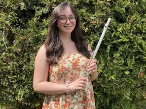 Timmins flutist Katie Kirkpatrick has been selected to participate in the Domaine Forget Chamber Orchestra summer program which provides an opportunity for advanced-level instrumentalists to develop greater expertise in mastering the various aesthetics and particularities of playing in a chamber orchestra.

Supplied