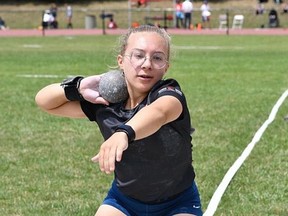 Tillsonburg's Charlotte Bolton, competing here at the recent Ontario Para Provincial Championships, is one of 55 Canadian athletes to receive a 2021 Fuelling Athletes and Coaching Excellence (FACE) Program grant. (Submitted)