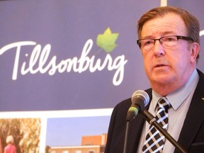 Tillsonburg Mayor Stephen Molnar. (Chris Abbott/Norfolk and Tillsonburg News)