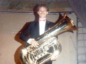 Arts columnist Dan White earned his university degree in music and his primary instrument was the tuba. Dan White photo