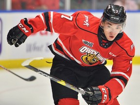 The Owen Sound Attack's first-round pick in 2019, Deni Goure will take part in an NHL rookie camp this September with the St. Louis Blues alongside teammate Andrew Perrott. Both players are free agents seeking an opportunity to play professionally. Terry Wilson/OHL Images