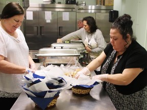 The members of the Ladies Auxiliary of the Royal Canadian Legion  Branch 92 are cooking up a storm as they prepare for the reopening of the Legion Lunch program running every 1st and 3rd Friday starting October 1.  Lorraine Payette/For Postmedia Network